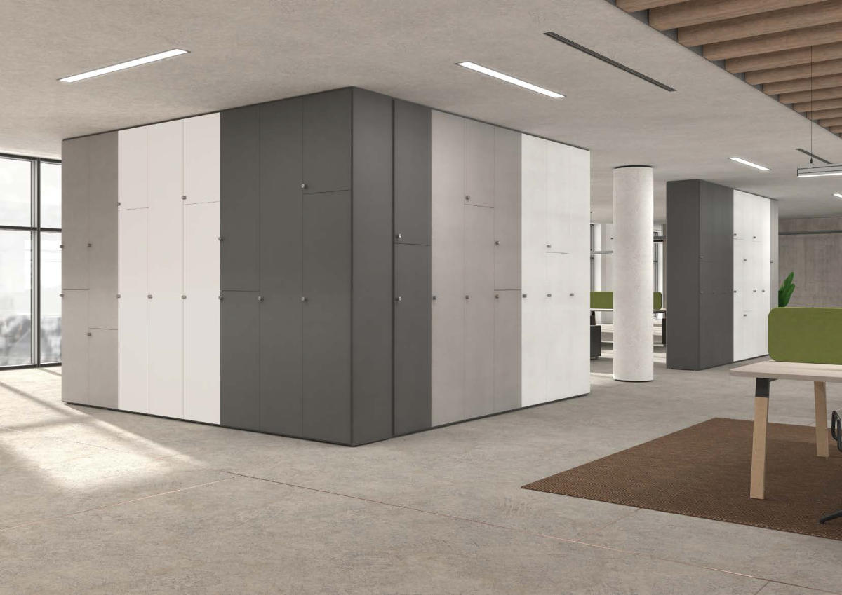 Esempio di Pareti Attrezzate per Ufficio